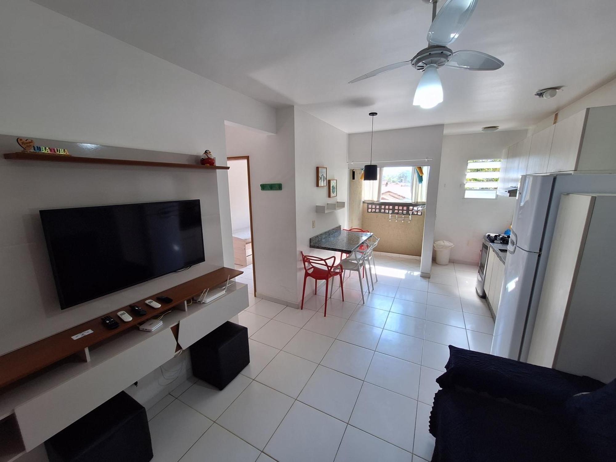 Apto Pertinho Da Praia - Lindo E Equipado! Internet 400Mb E 3 Tvs - Completo! Tv A Cabo ウバトゥバ エクステリア 写真