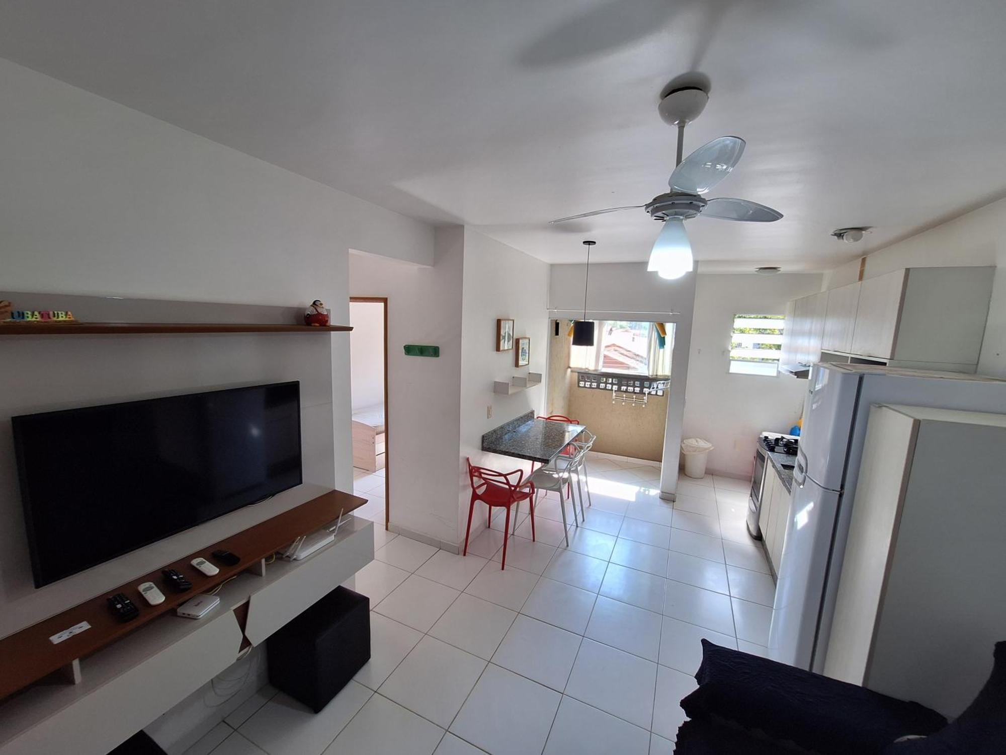 Apto Pertinho Da Praia - Lindo E Equipado! Internet 400Mb E 3 Tvs - Completo! Tv A Cabo ウバトゥバ エクステリア 写真